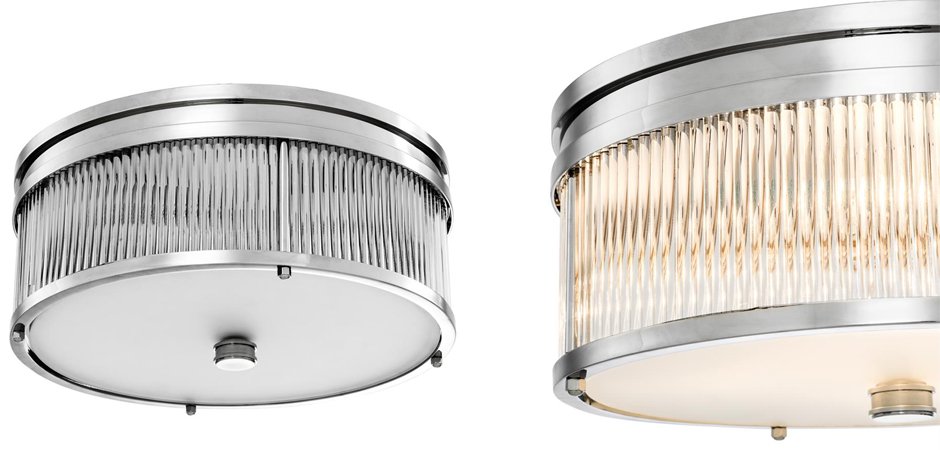 Потолочный светильник Ceiling Lamp Stamford Nickel - Loft-Concept в Краснодаре