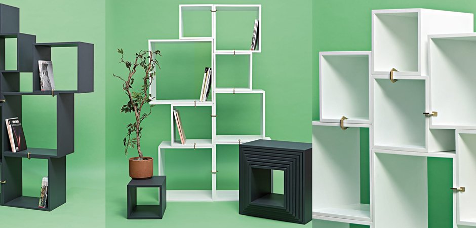 Стеллаж Seletti Assemblage White - Loft-Concept в Краснодаре