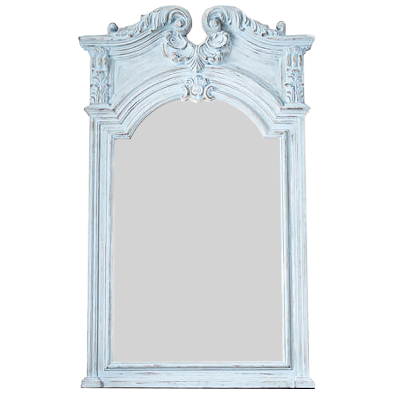 Зеркало Lupescu Mirror Pastel Blue Винтажный голубой в Краснодаре | Loft Concept 