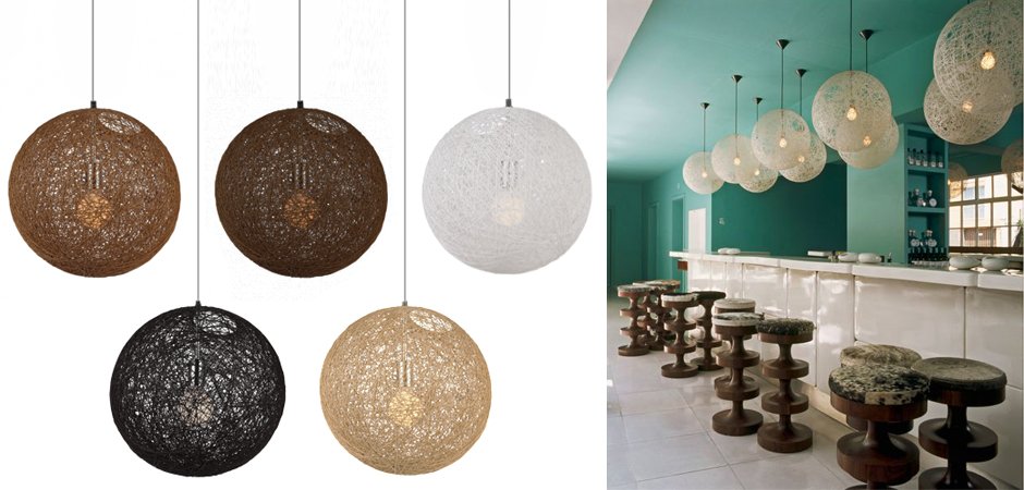 Подвесной светильник The Random Light Black 60 - Loft-Concept в Краснодаре