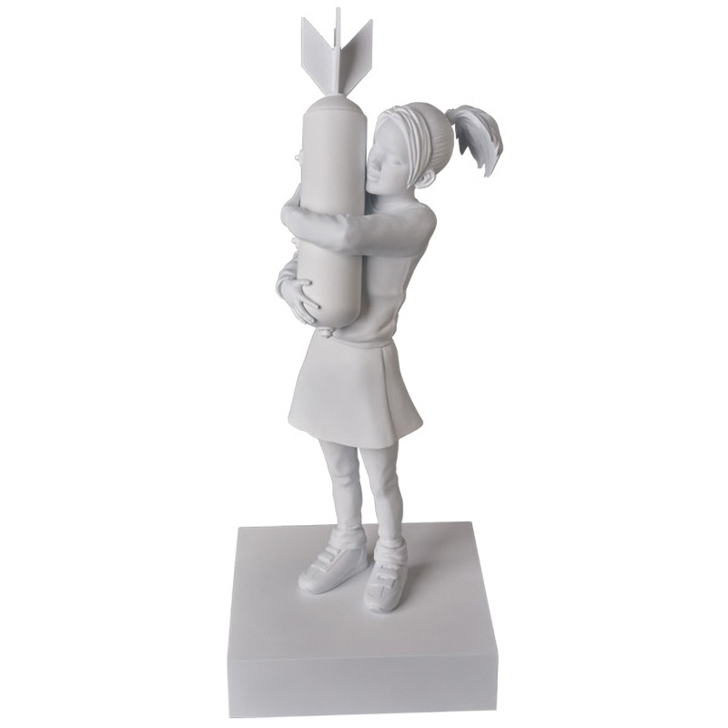 Статуэтка Banksy Bomb Hugger Sculpture White Белый в Краснодаре | Loft Concept 