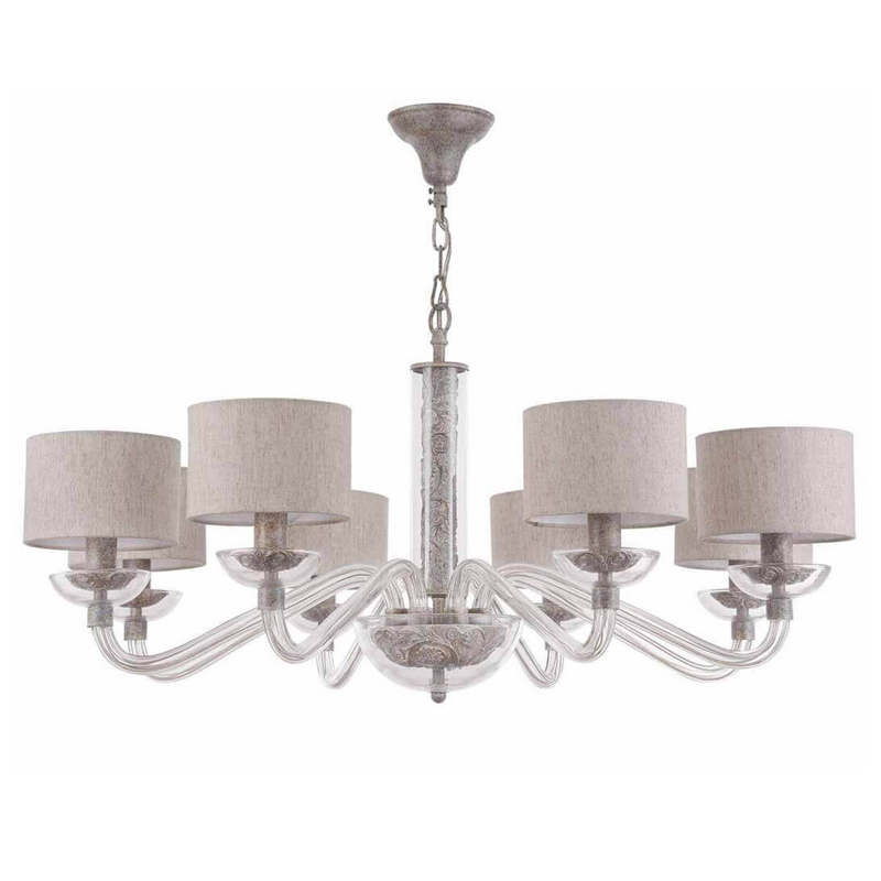 Люстра Sabella Light Chandelier 8 lamp Серый в Краснодаре | Loft Concept 