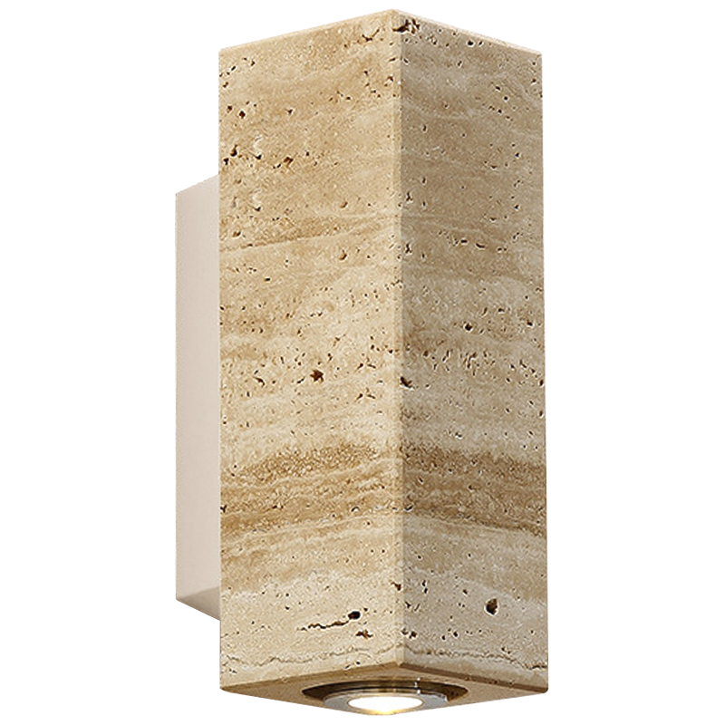 Бра Travertine Spot Wall Lamp Бежевый Песочный Белый в Краснодаре | Loft Concept 