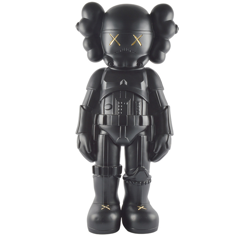 Статуэтка KAWS Black Soldier Gold X Черный Золотой в Краснодаре | Loft Concept 