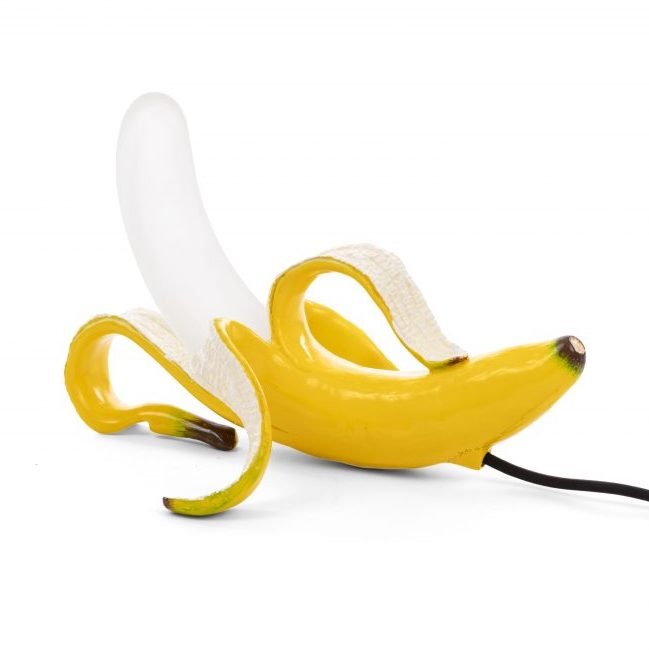 Лампа Seletti Banana Lamp Yellow Huey Design: Studio Job Желтый в Краснодаре | Loft Concept 