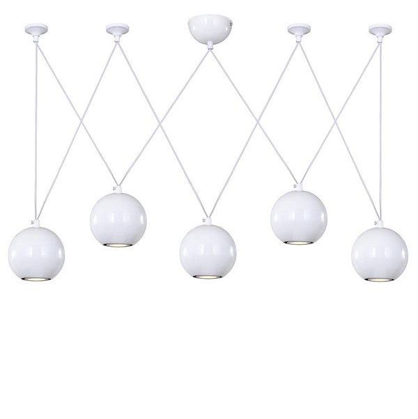 Подвесной светильник Multisphere Pendant White 5  в Краснодаре | Loft Concept 