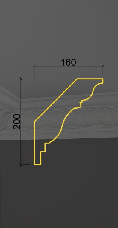 Карниз с орнаментом KO-26 в Краснодаре