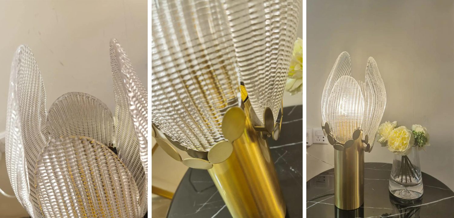 Настольная лампа Tessa Petals Table Lamp - фото