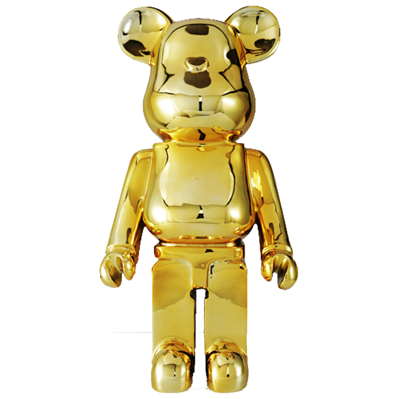 Статуэтка Bearbrick Gold Глянцевое золото в Краснодаре | Loft Concept 