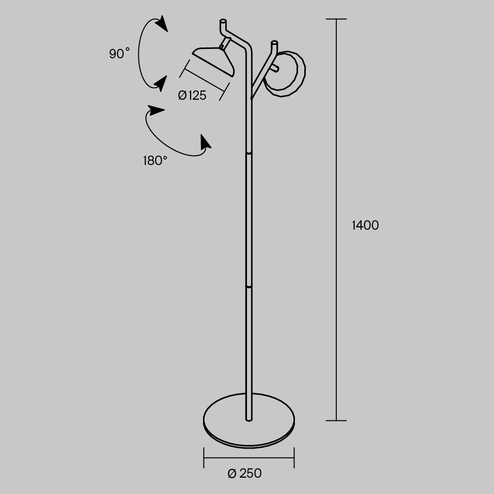 Напольный светильник Combo 3000-6000К 20Вт в Краснодаре