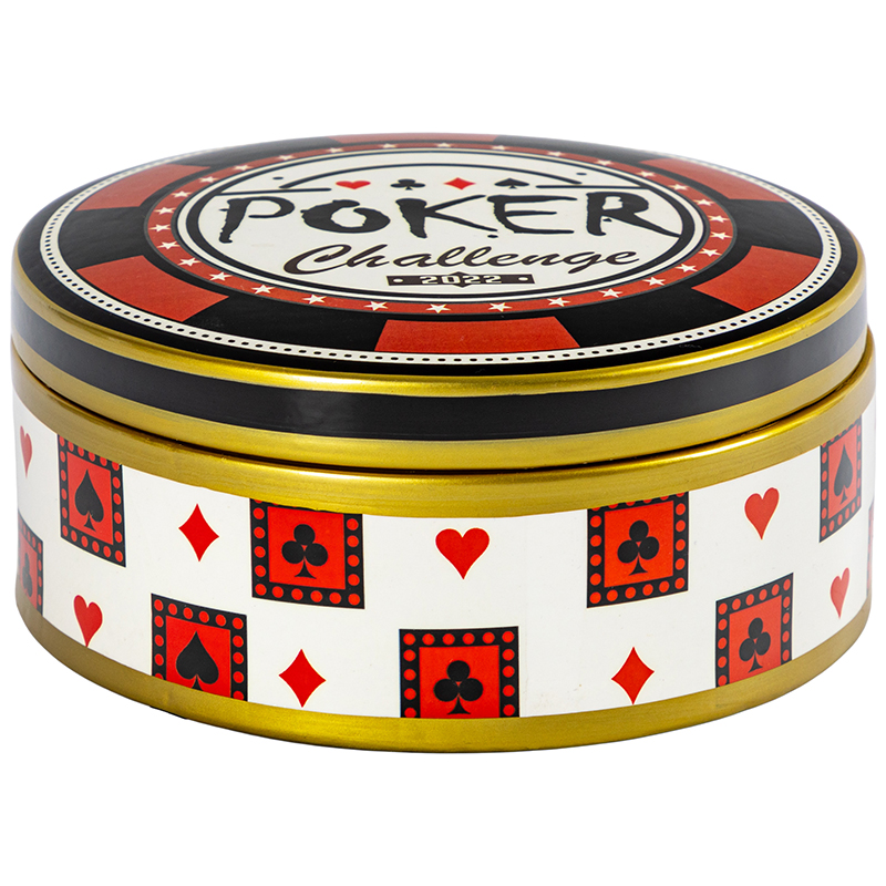 Шкатулка Poker Collection Box Золотой Белый Черный Красный в Краснодаре | Loft Concept 