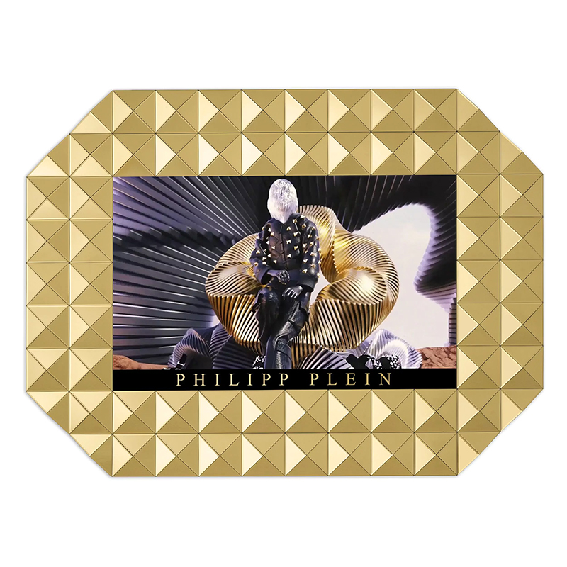 Экран Philipp Plein GOLD STUD NFT XL 65 дюймов Золотой Зеркало в Краснодаре | Loft Concept 