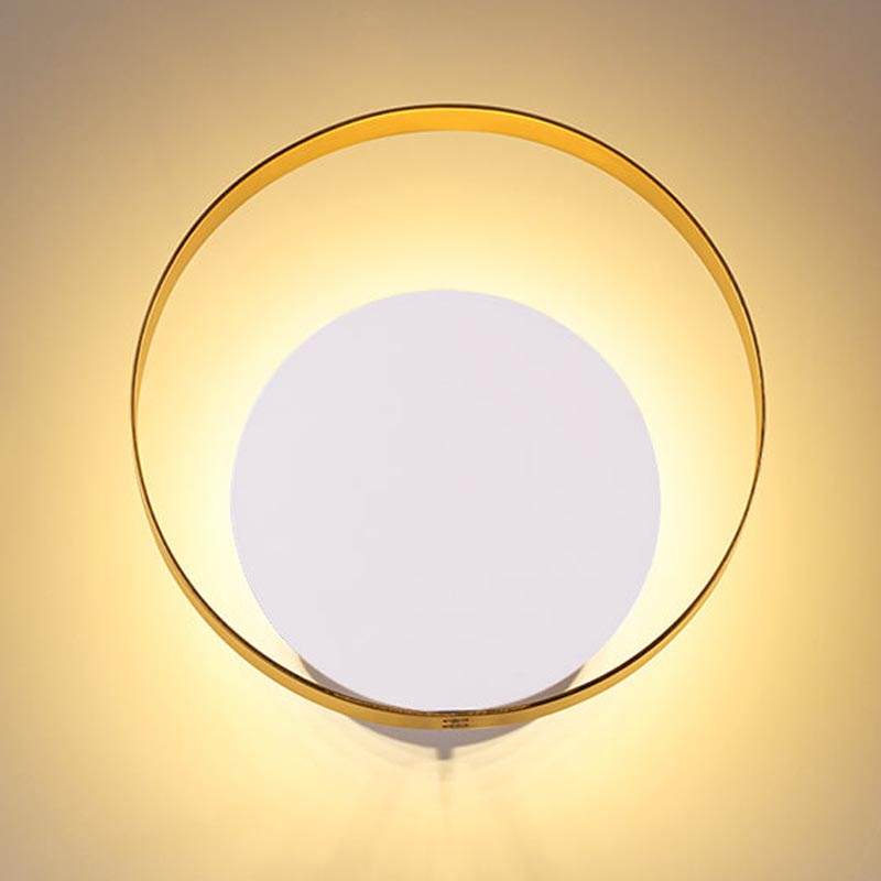 Бра Globo Ocular Sconce Circle White Золотой Белый в Краснодаре | Loft Concept 