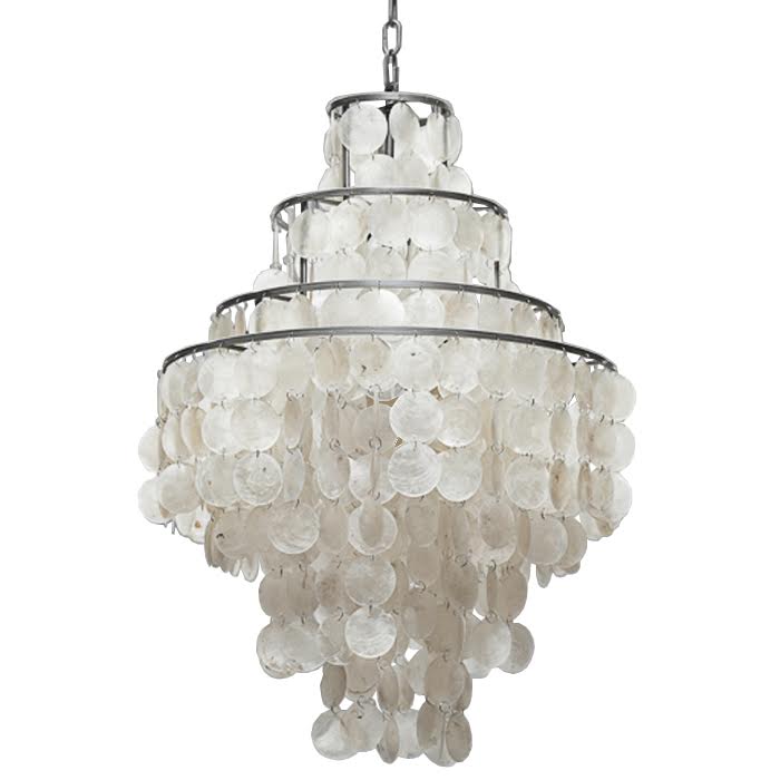 Люстра SHELL Chandelier 50 Белый в Краснодаре | Loft Concept 