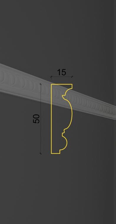Молдинг с орнаментом MO-05 в Краснодаре