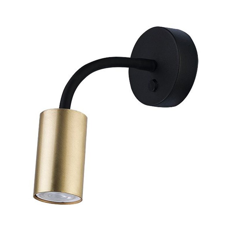 Бра Noor Spot Wall Lamp brass Латунь Черный в Краснодаре | Loft Concept 