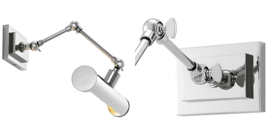 Бра Eichholtz Wall Lamp Pacific Nickel - Loft-Concept в Краснодаре