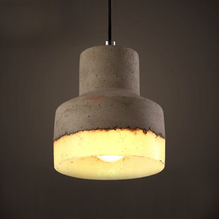 Подвесной светильник Art Concrete Pendant №11 Серый в Краснодаре | Loft Concept 