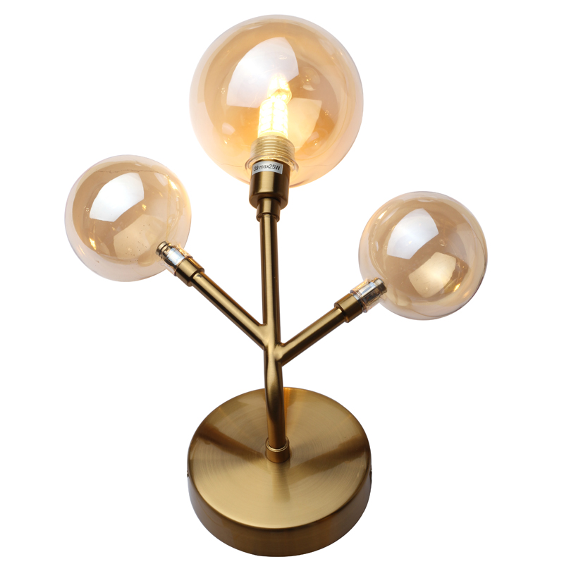 Бра Berries Trio Sconce bronze Бронза Прозрачный в Краснодаре | Loft Concept 