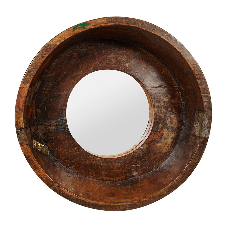 Зеркало Antique Indian Mango Wood Mirror Коричневый в Краснодаре | Loft Concept 