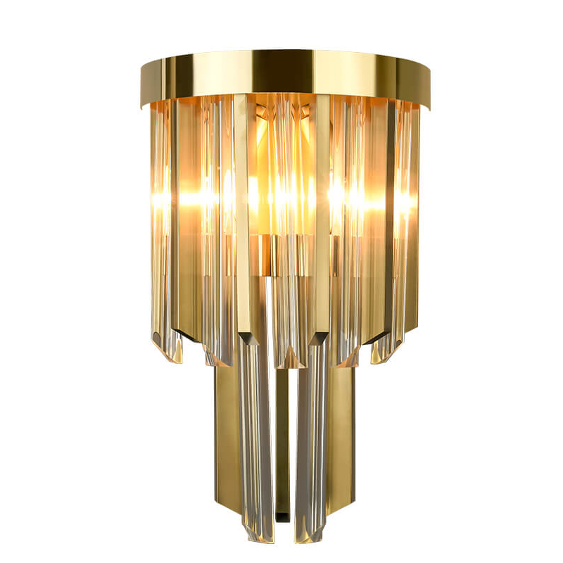 Бра Zacaria Sconce Золотой Прозрачный (Transparent) в Краснодаре | Loft Concept 