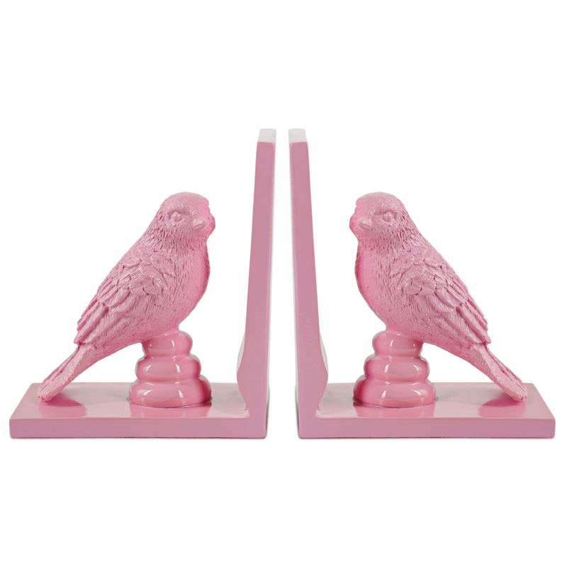 Держатель для книг Pink Birds Book Holder Розовый в Краснодаре | Loft Concept 