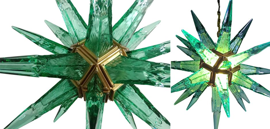 Люстра Chandelier Star Turquoise Люстра Chandelier Star Turquoise - Loft-Concept в Краснодаре