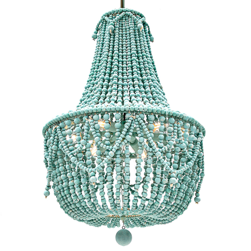 Люстра Chanteuse Chandelier Turquoise Бирюзовый в Краснодаре | Loft Concept 