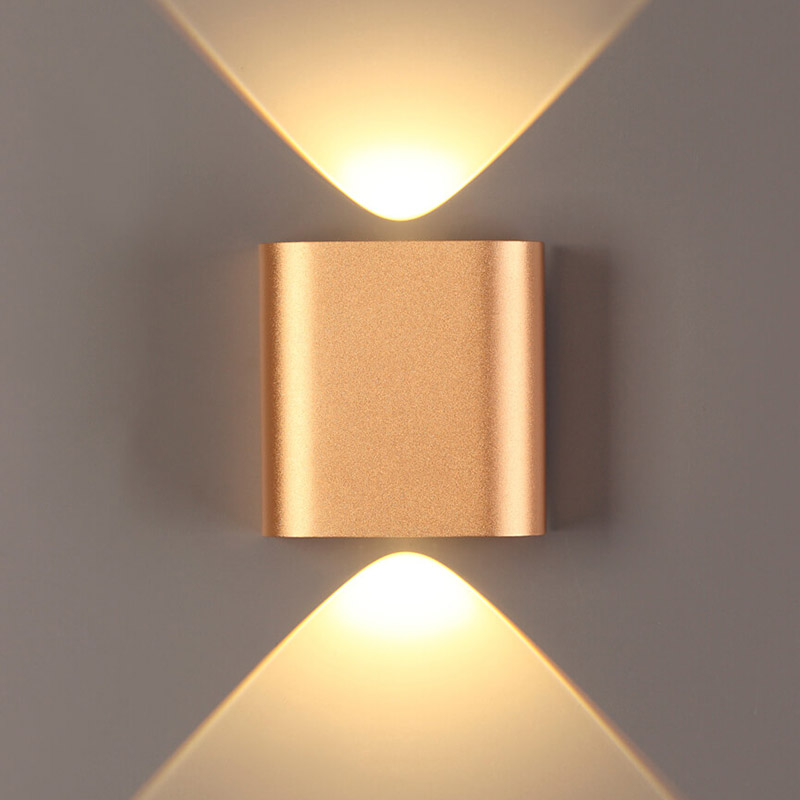 Бра Obverse Gold Square Wall lamp Золотой в Краснодаре | Loft Concept 