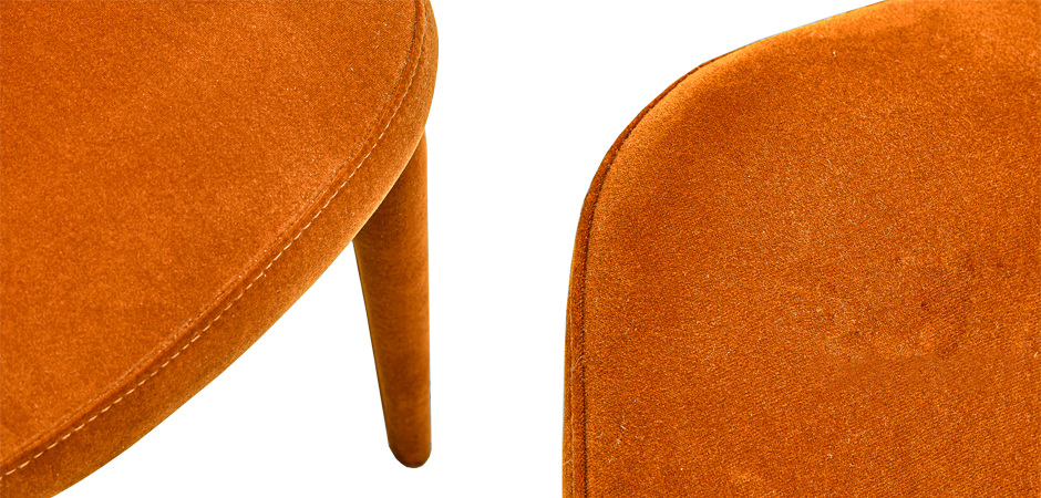 Стул Caroline Stool Orange - фото №1