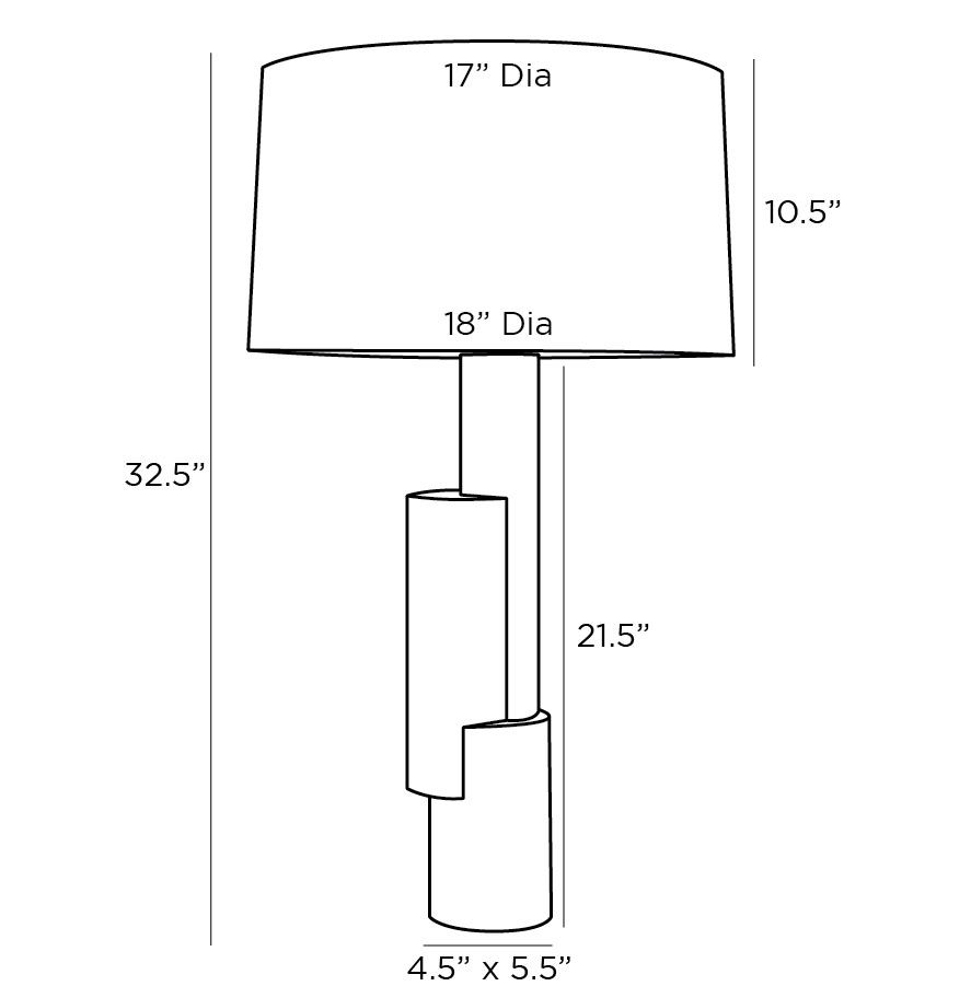 Дизайнерская настольная лампа PEPPERDINE LAMP в Краснодаре