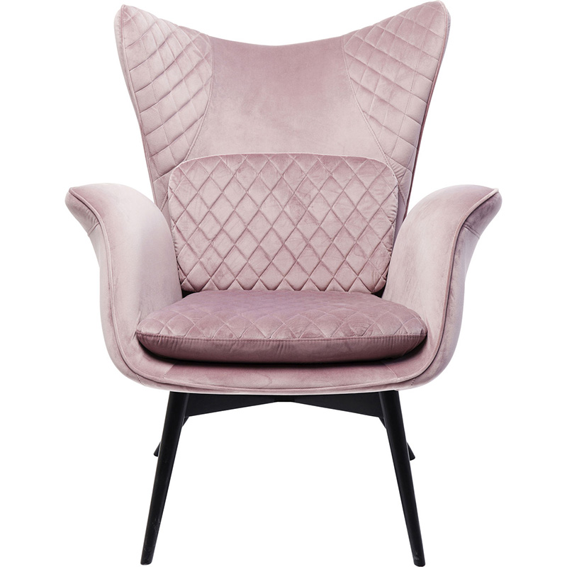 Кресло Pink Velvet Throne Розовый в Краснодаре | Loft Concept 