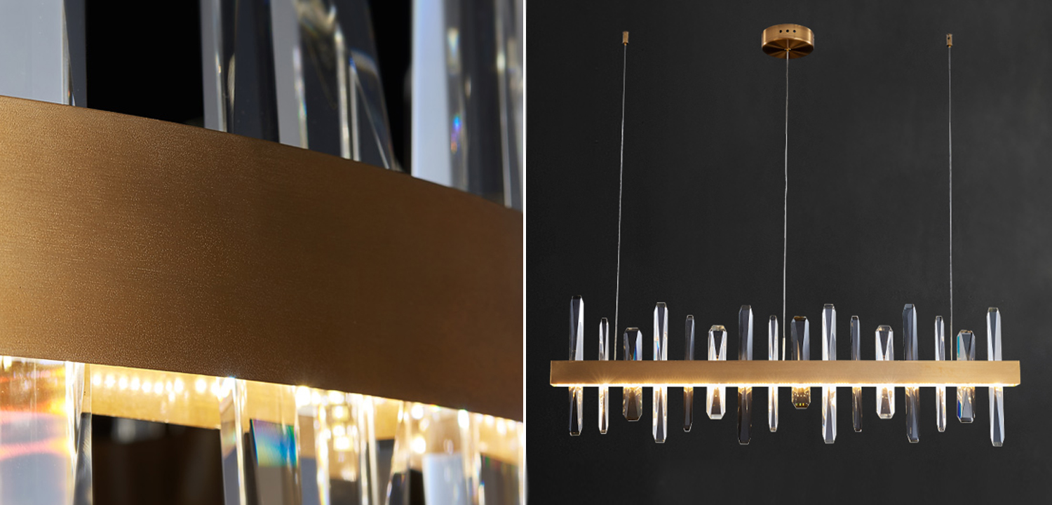 Люстра Gertrudis Chandelier line - фото