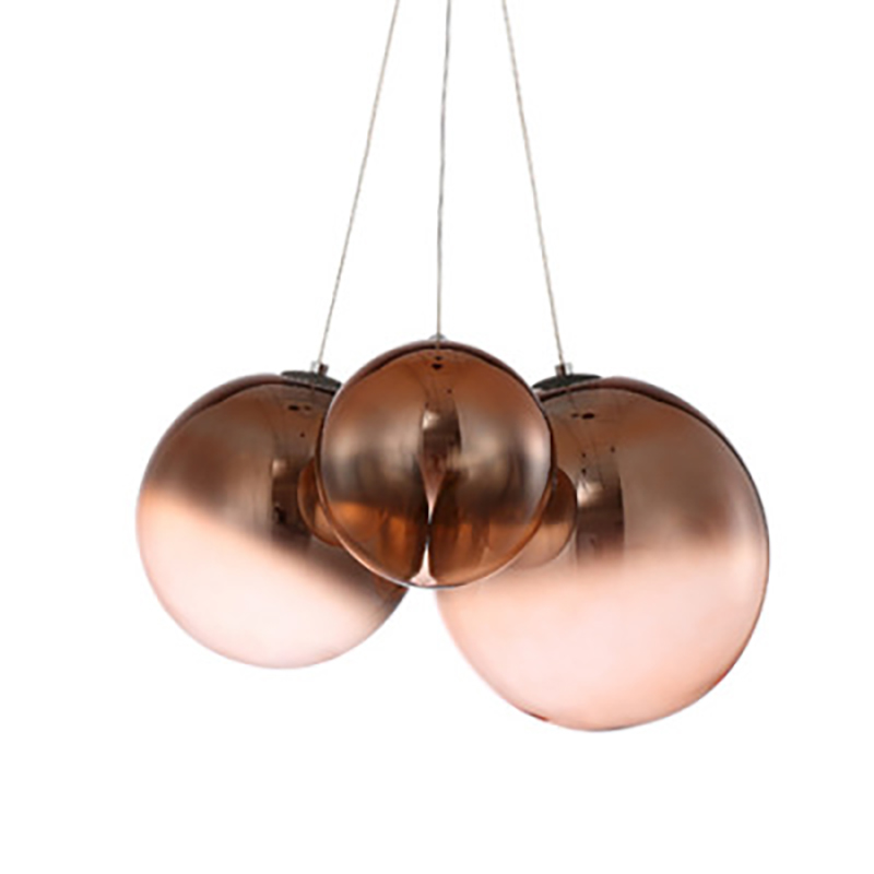 Светильник подвесной медь Balls Lamp  Медь в Краснодаре | Loft Concept 