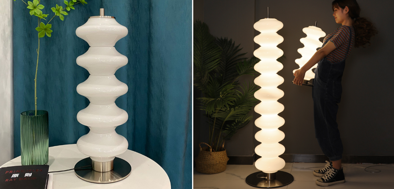 Торшер Fidelia Long crystal glass - фото №2