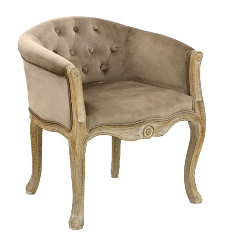 Кресло French Provence Armchair Roderic beige Бежевый в Краснодаре | Loft Concept 