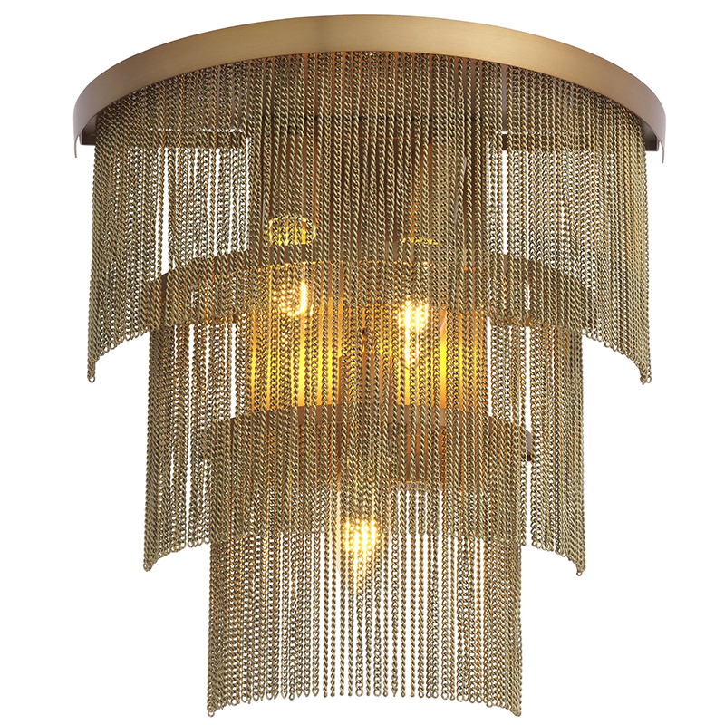 Бра Eichholtz Wall Lamp Tissot Brass Латунь в Краснодаре | Loft Concept 