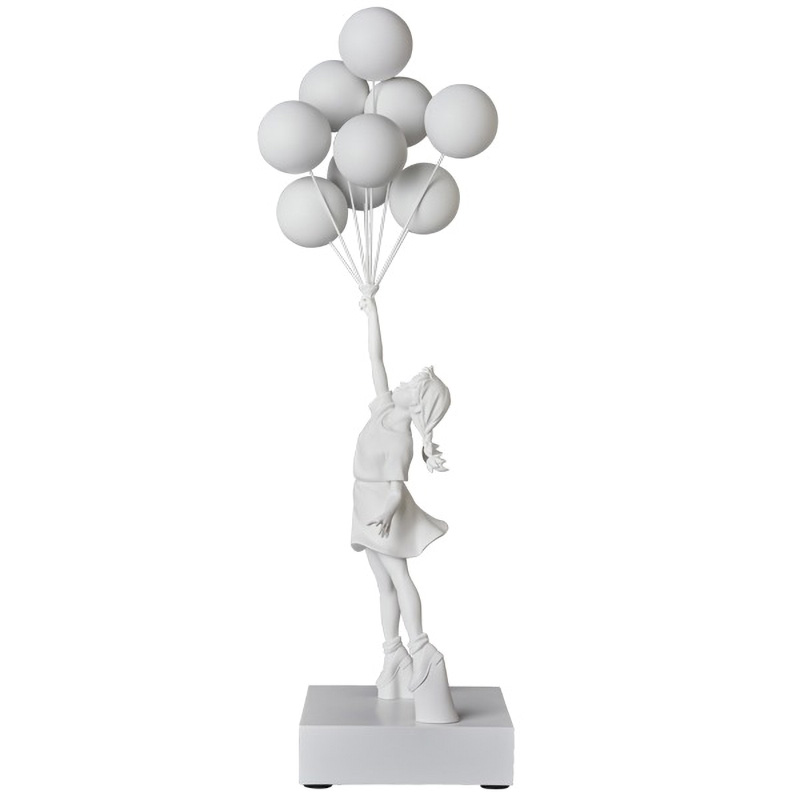 Статуэтка Flying Balloons Girl white  Белый в Краснодаре | Loft Concept 