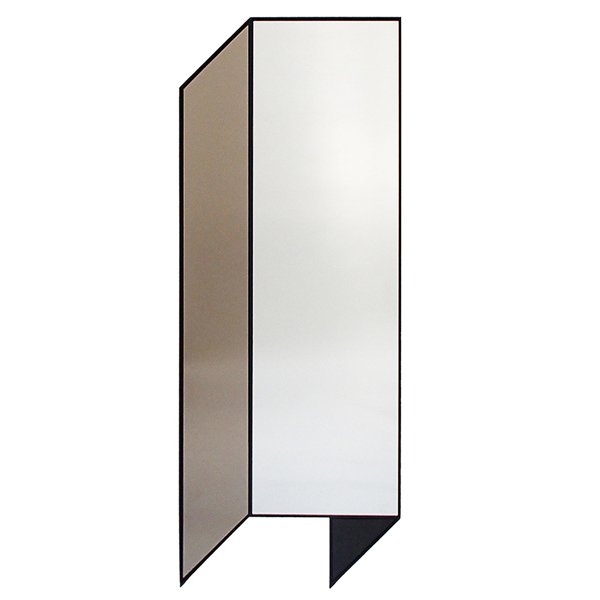 Зеркало Bower Fold Floor Shape Mirror Прозрачный Черный Серый в Краснодаре | Loft Concept 