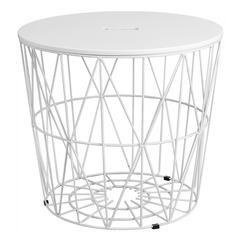 Приставной стол Cambria Side Table white Белый в Краснодаре | Loft Concept 