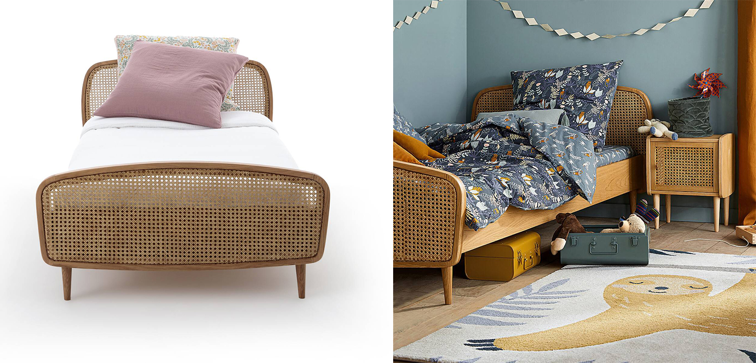 Кровать Morten Wicker Bed - фото