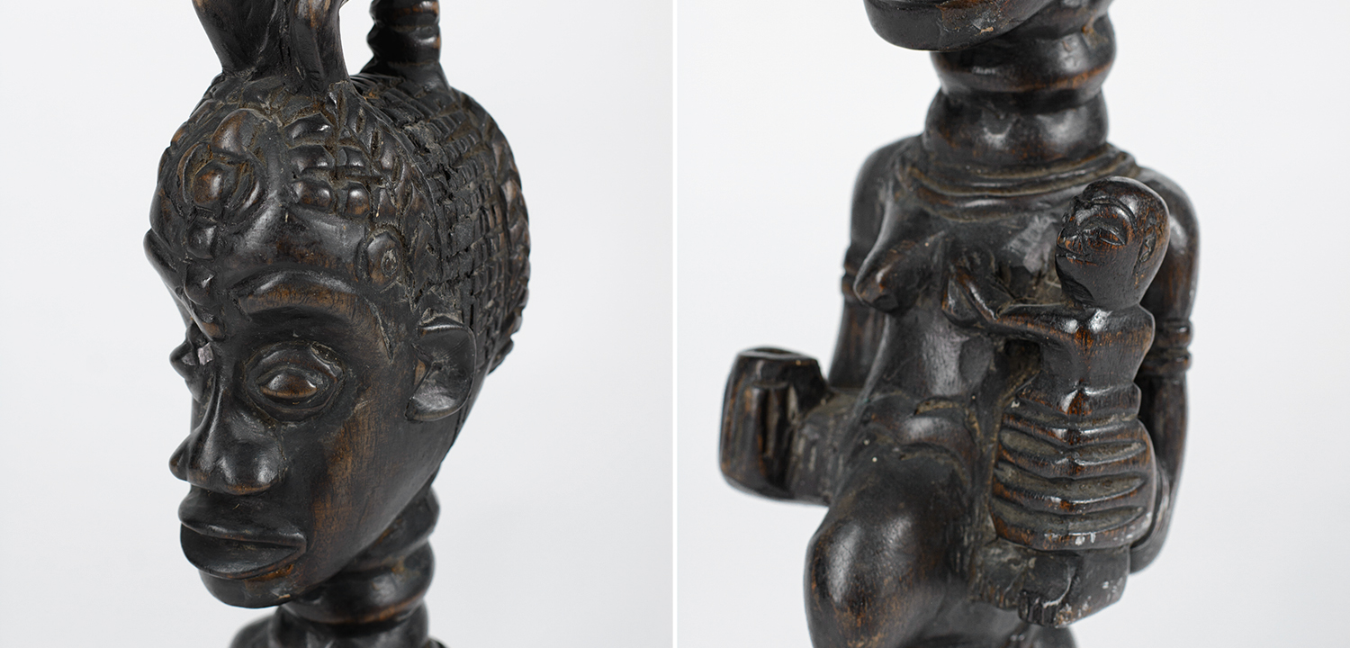 Статуэтки народности Bakongo Power Figure Набор из 2-х штук Африка - фото №1