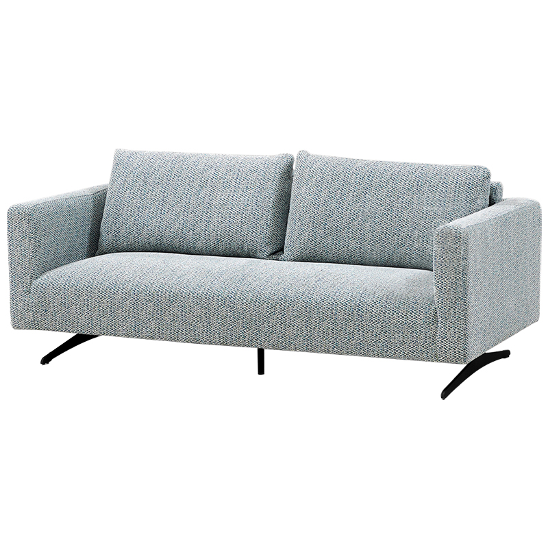 Диван Callie Blue Sofa Голубой Черный в Краснодаре | Loft Concept 