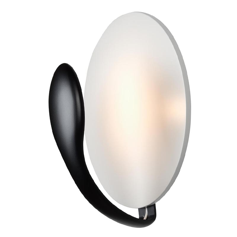 Бра Devi Black Spot Wall Lamp Белый Черный в Краснодаре | Loft Concept 