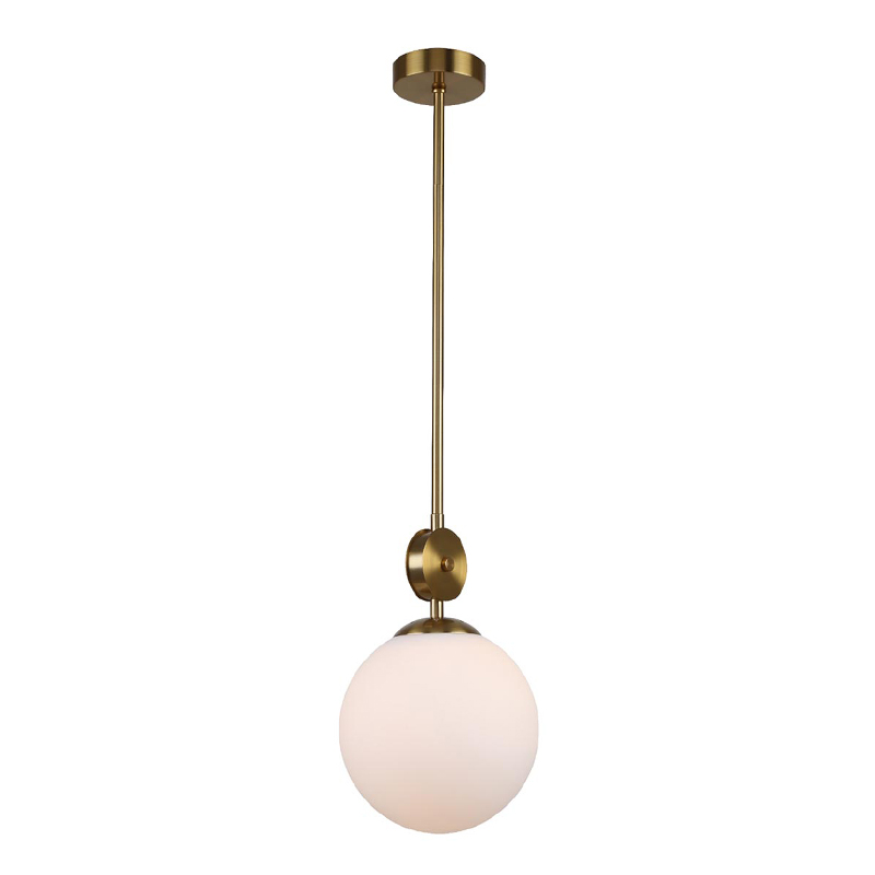 Подвесной светильник Kyran Bronze Hanging Lamp Бронза Белый в Краснодаре | Loft Concept 