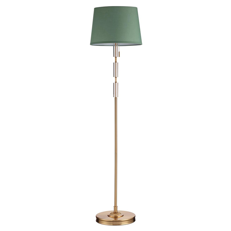 Торшер Ramona Green Floor lamp Бронза Зеленый в Краснодаре | Loft Concept 