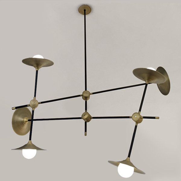 Люстра Disc Turbaya SS-6 Chandelier  в Краснодаре | Loft Concept 