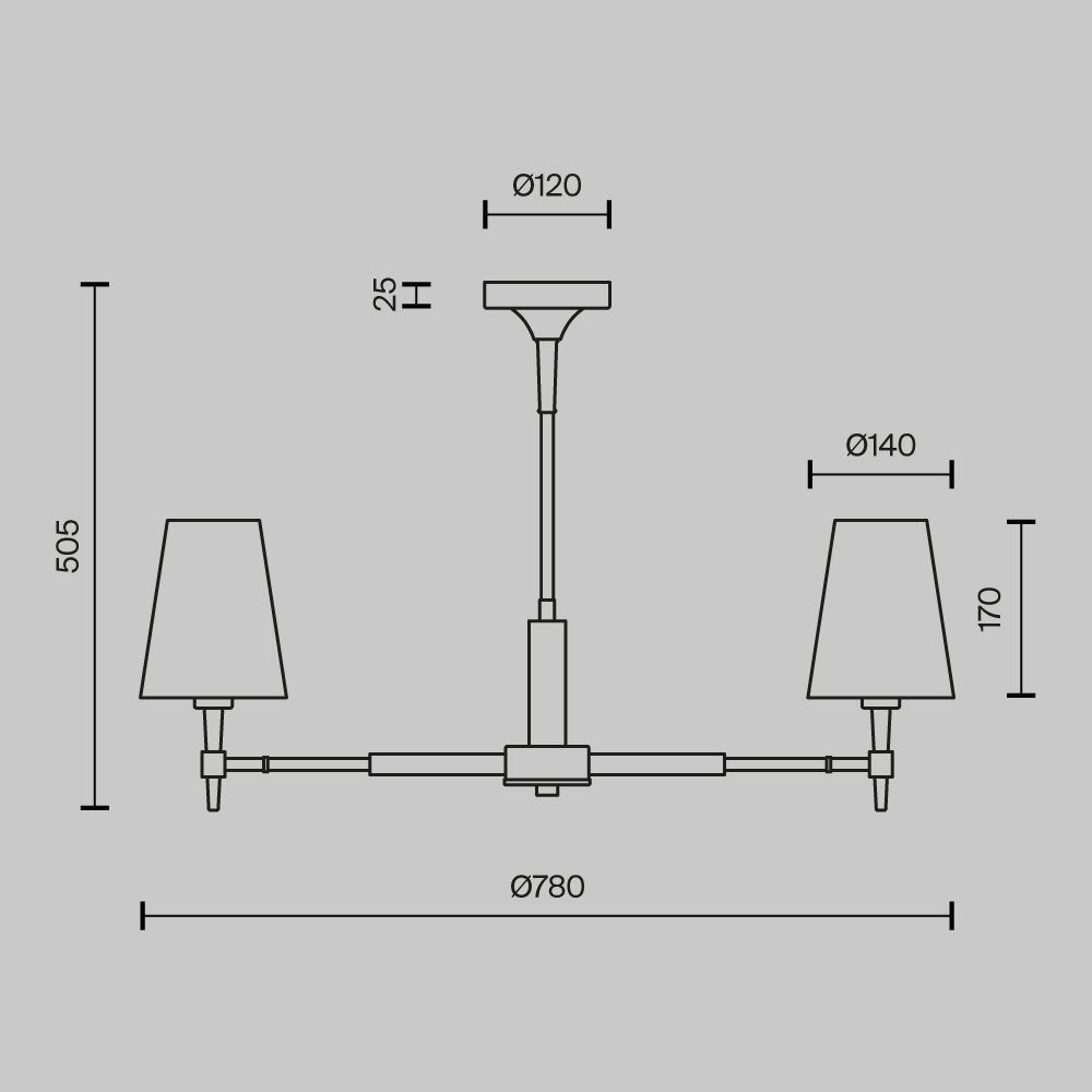Потолочный светильник Zaragoza Е14 в Краснодаре