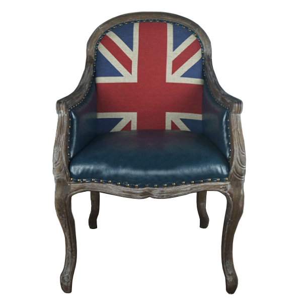 Кресло Bergere Union Jack Pattern II  в Краснодаре | Loft Concept 