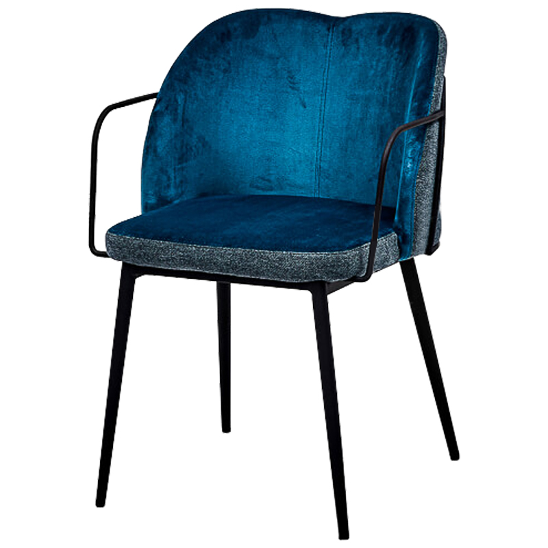 Стул Raymond Stool blue Синий Черный в Краснодаре | Loft Concept 